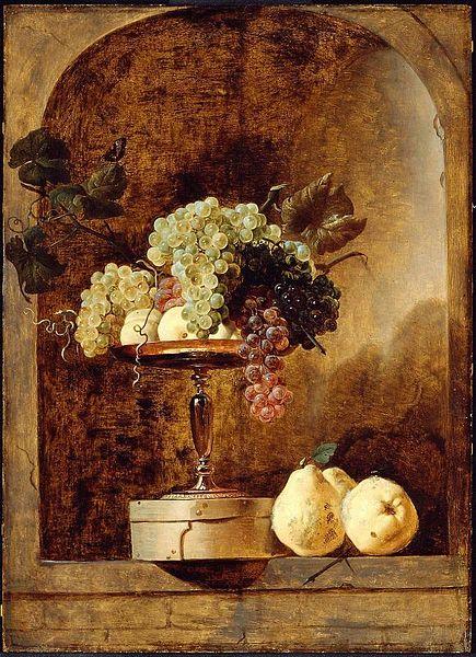 Frans Snyders Grapes Peaches and Quinces in a Niche China oil painting art